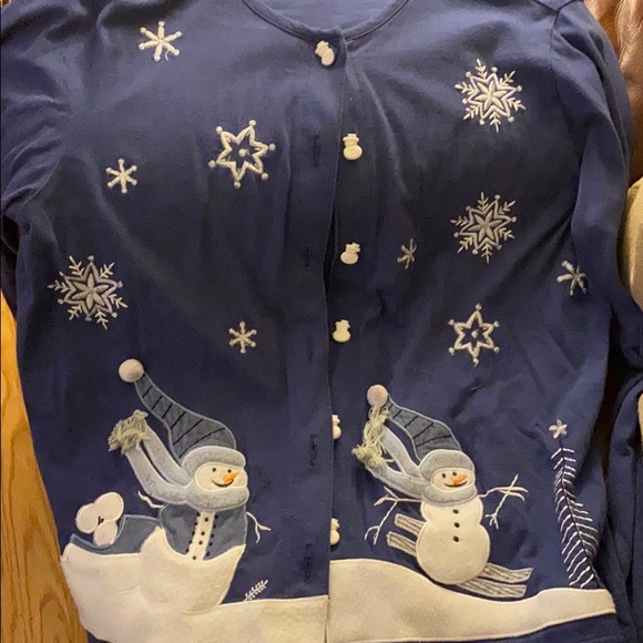 Women’s snowman top - Picture 3 of 5